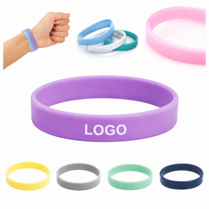 Premium Flexible Silicone Wristband for Awareness Events and Promotions