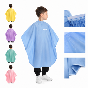 Vibrant Water-Resistant Haircut Cape for Children and Teens