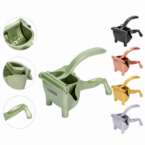 Manual Metal Citrus Press with Integrated Seed Filter