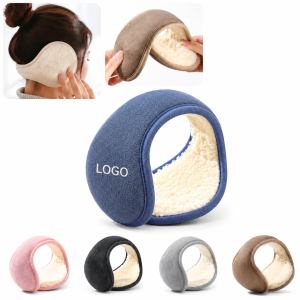 Behind-the-Head Foldable Thermal Fleece Ear Muffs